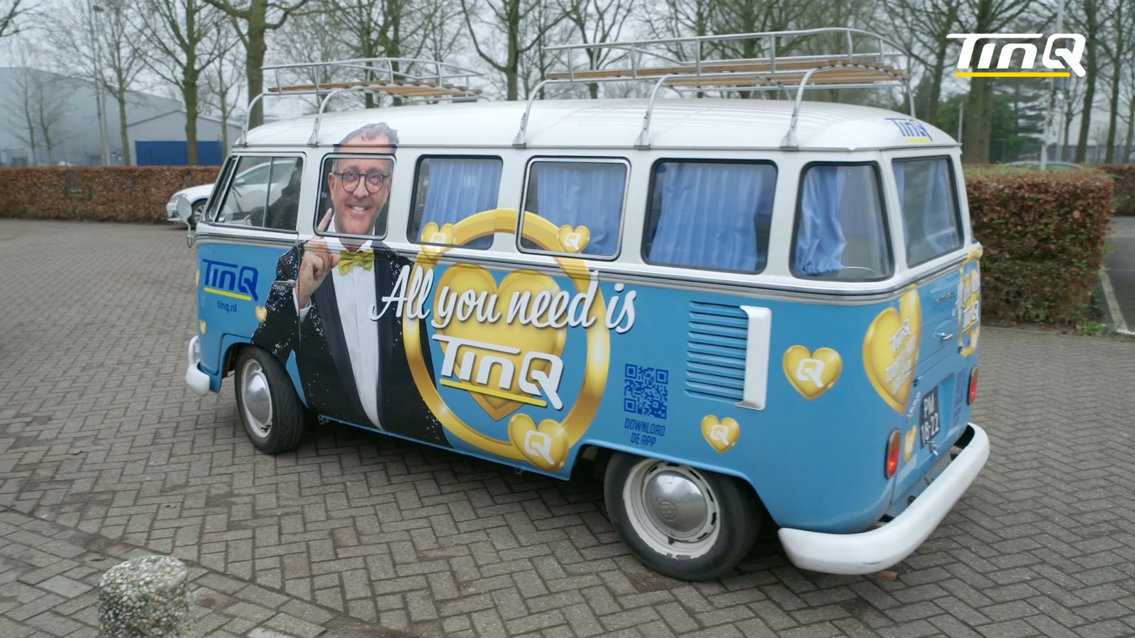 Opname voor de online serie All You Need Is TinQ van TinQ